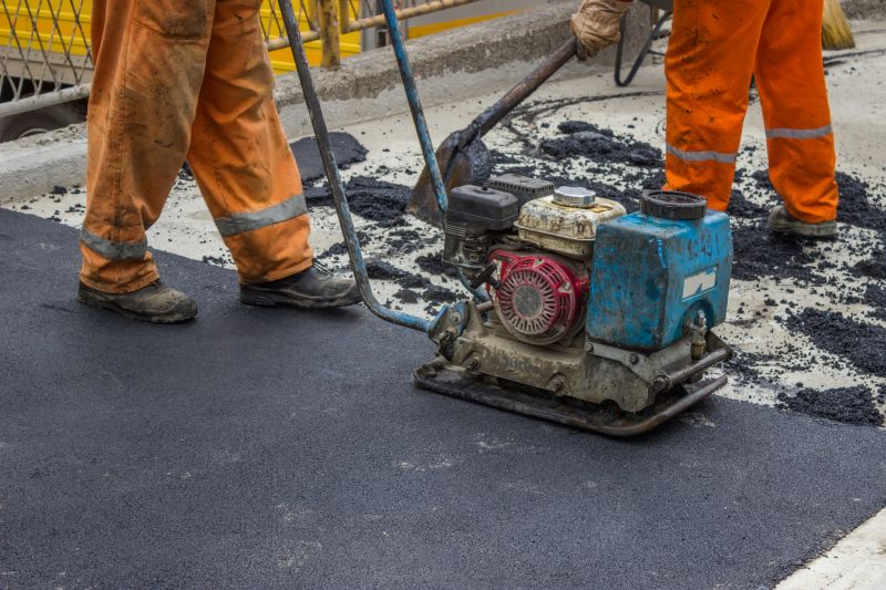 Asphalt Spreadings Worksite